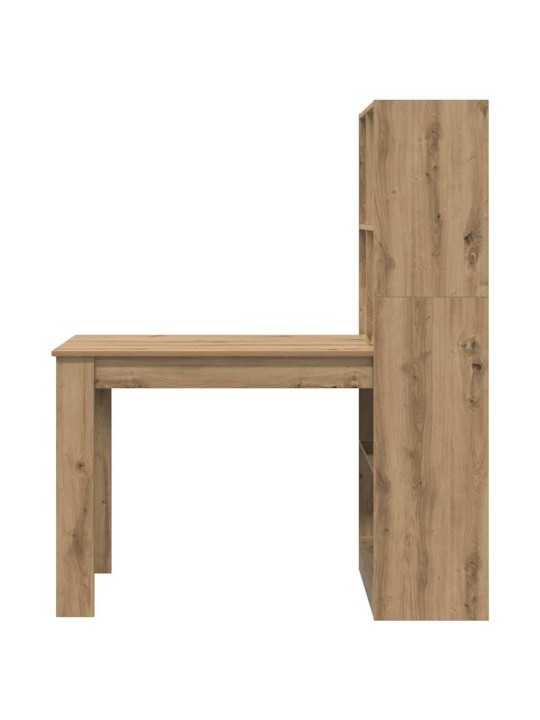 Laud riiuliga käsitöötamm 122 x 67 x 145 cm tehispuit