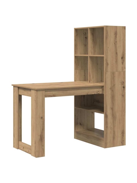 Laud riiuliga käsitöötamm 122 x 67 x 145 cm tehispuit