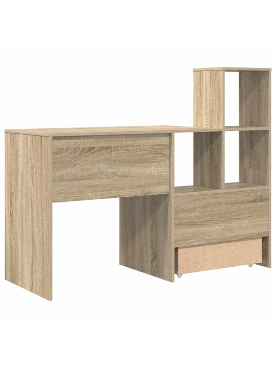 Laud sahtliga sonoma tamm 131.5 x 50 x 106.5 cm tehispuit
