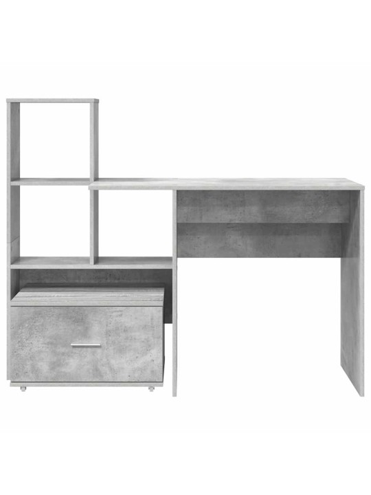 Laud sahtliga betoonihall 131.5 x 50 x 106.5 cm tehispuit
