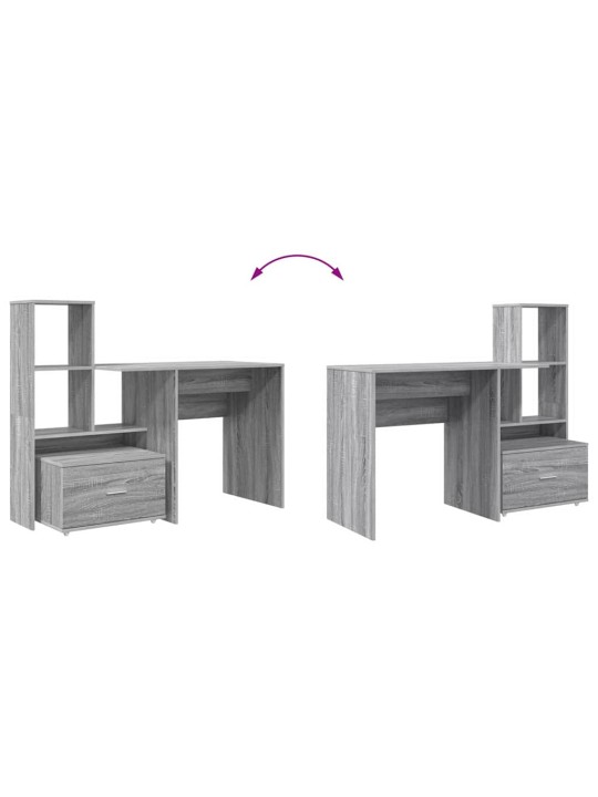 Laud sahtliga hall sonoma 131.5 x 50 x 106.5 cm tehispuit