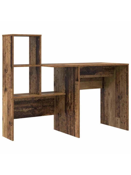 Laud sahtliga vana puit 131.5 x 50 x 106.5 cm tehispuit
