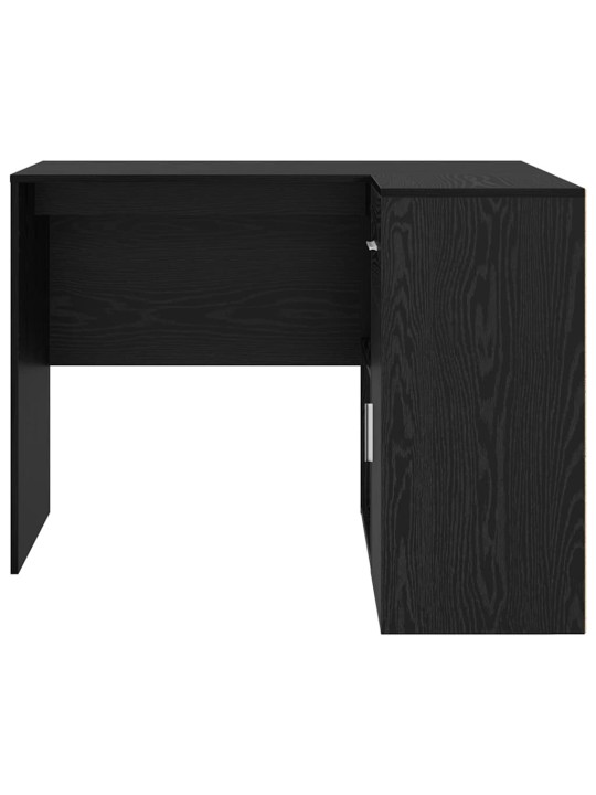 Nurgalaud sahtliga 2 tk must tamm 102 x 50 x 75 cm tehispuit
