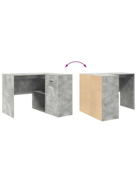 Nurgalaud sahtliga 2 tk betoonhall 102 x 50 x 75 cm tehispuit