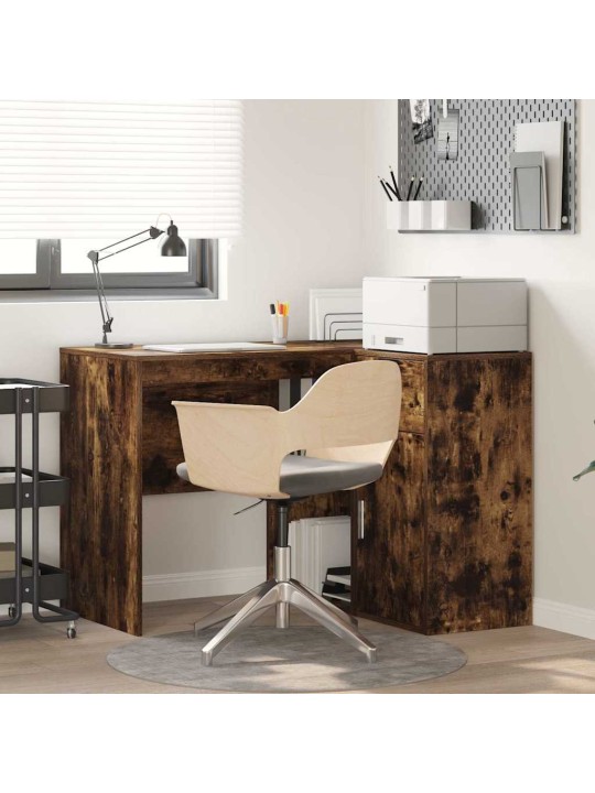 Nurgalaud 2 tk suitsetatud tamm 102 x 50 x 75 cm tehispuit