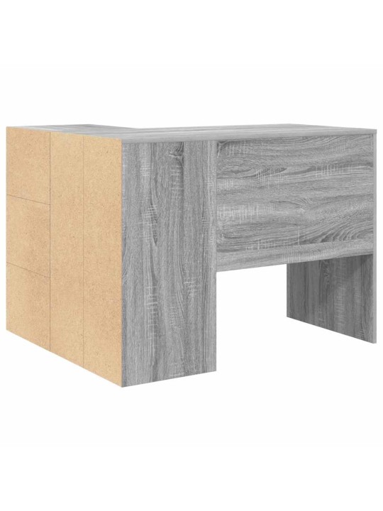 Nurgalaud sahtliga 2 tk hall sonoma 102 x 50 x 75 cm tehispuit