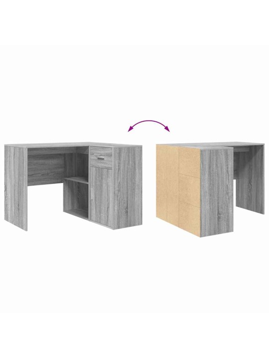 Nurgalaud sahtliga 2 tk hall sonoma 102 x 50 x 75 cm tehispuit