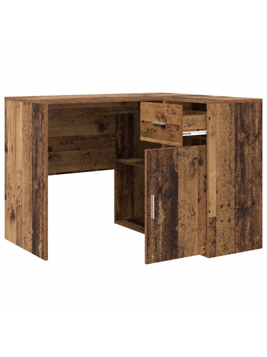 Nurgalaud sahtliga 2 tk vana puit 102 x 50 x 75 cm tehispuit