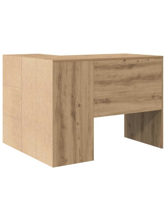 Nurgalaud sahtliga 2 tk käsitöötamm 102 x 50 x 75 cm tehispuit