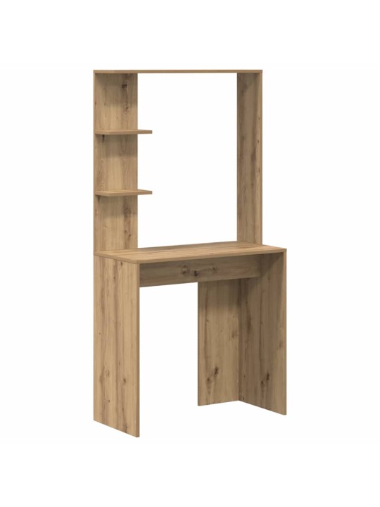 Laud koos hoiuruumiga 2 tk käsitöötamm 78.5 x 37 x 154.5 cm