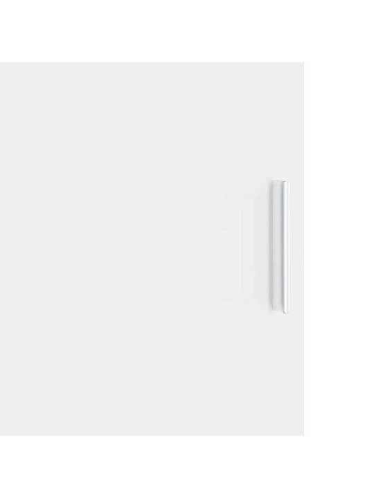 Laud koos hoiuruumiga 2 tk valge 102 x 50 x 124 cm tehispuit