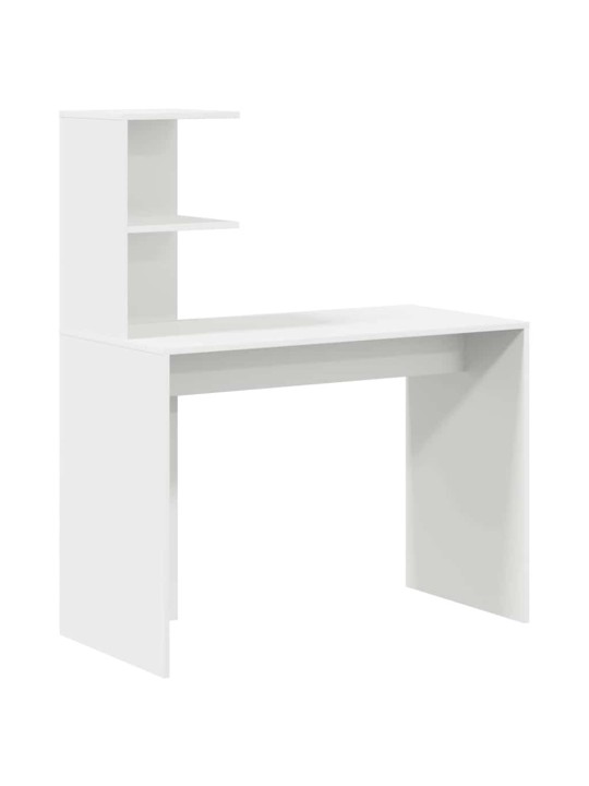Laud koos hoiuruumiga 2 tk valge 102 x 50 x 124 cm tehispuit