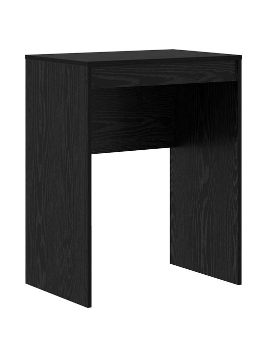Laud koos hoiuruumiga 2 tk must tamm 45.5 x 34 x 127 cm