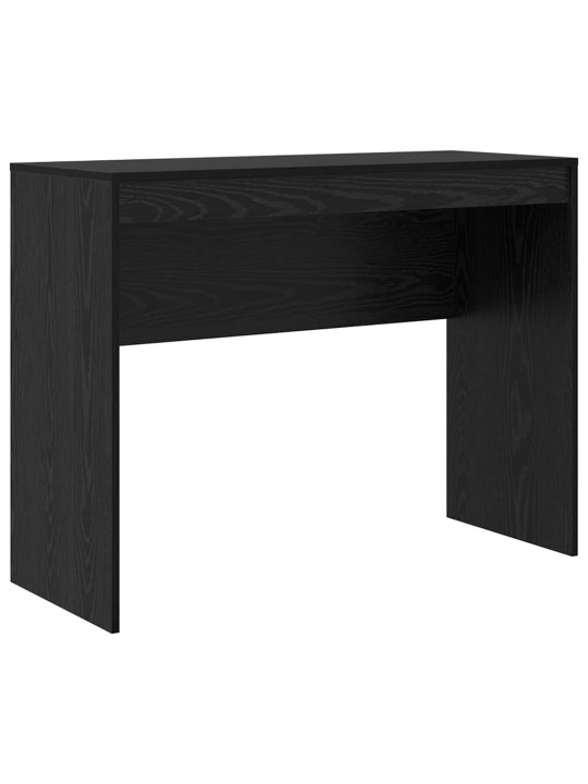 Laud koos hoiuruumiga sahtliga 2 tk must tamm 100 x 40 x 76 cm