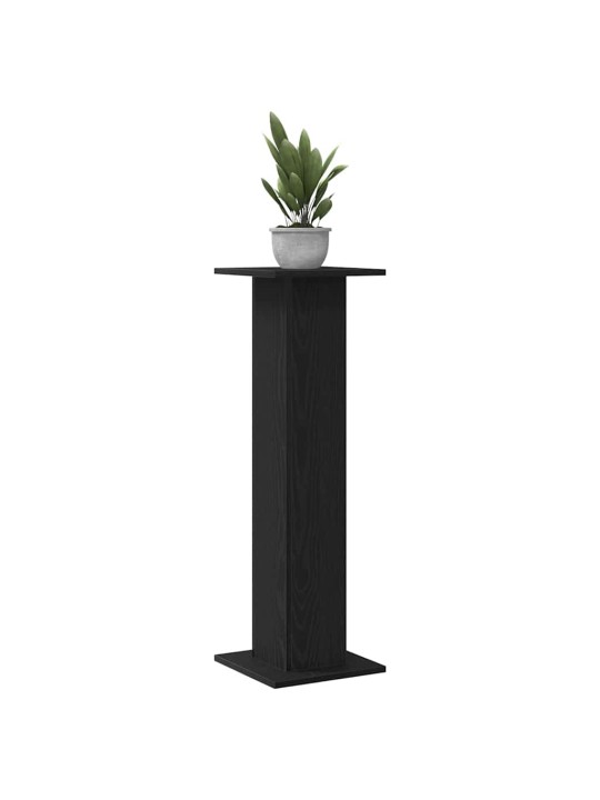 Taimede alus 2 tk must tamm 30 x 30 x 95 cm tehispuit