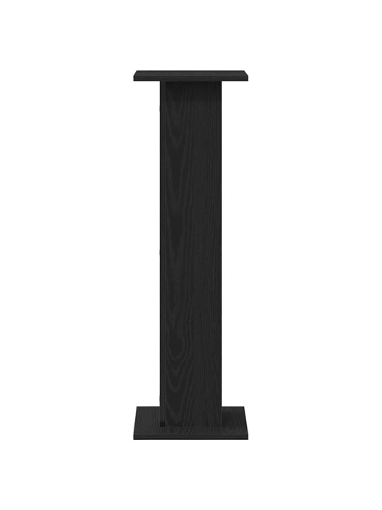 Taimede alus 2 tk must tamm 30 x 30 x 95 cm tehispuit