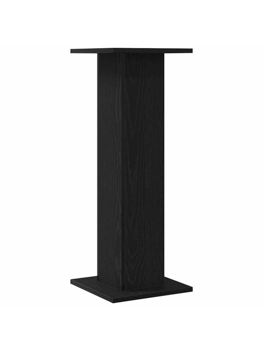 Taimede alus 2 tk must tamm 30 x 30 x 80 cm tehispuit