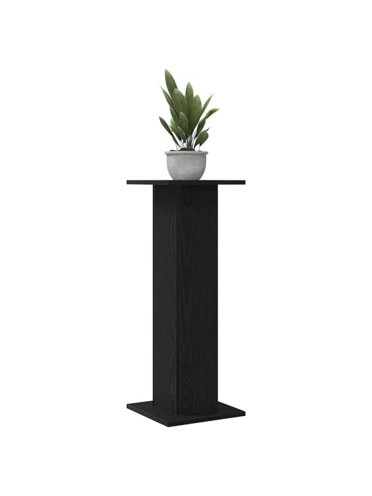 Taimede alus 2 tk must tamm 30 x 30 x 80 cm tehispuit