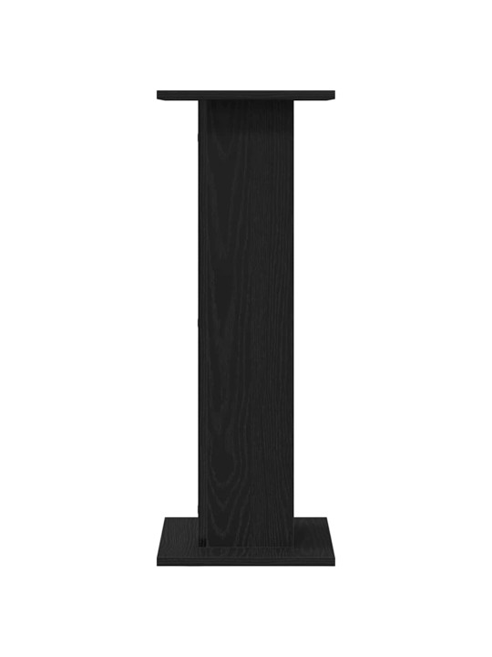 Taimede alus 2 tk must tamm 30 x 30 x 80 cm tehispuit