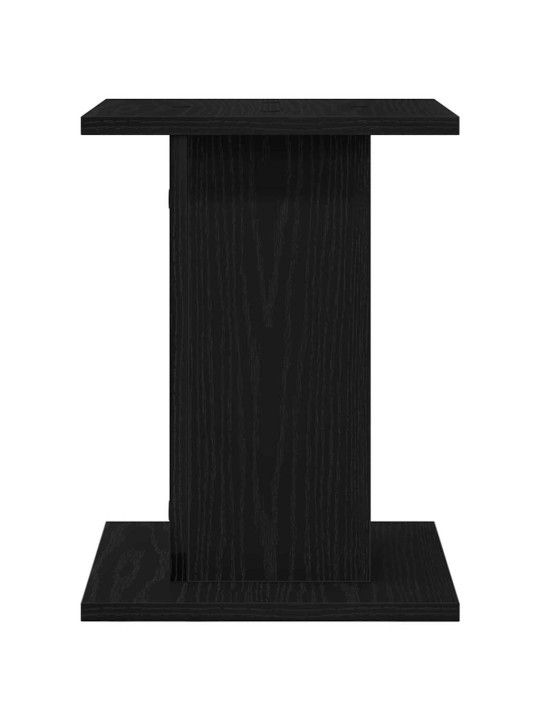 Taimede alus 2 tk must tamm 30 x 30 x 40 cm tehispuit