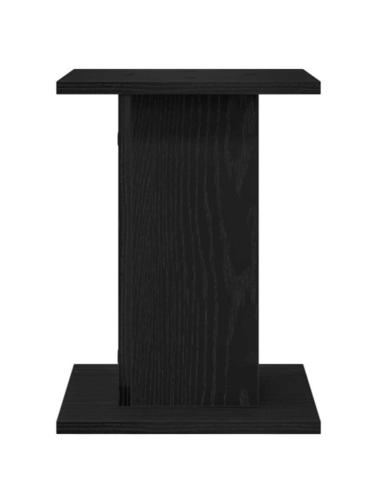 Taimede alus 2 tk must tamm 30 x 30 x 40 cm tehispuit