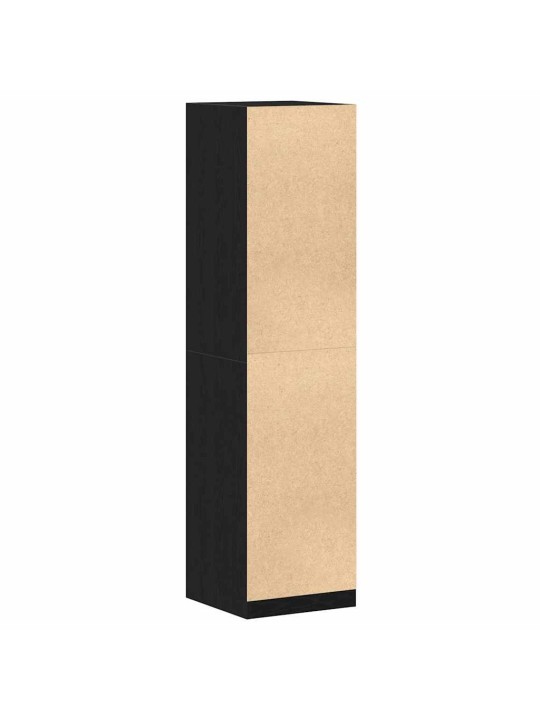 Garderoobikapp must tamm 50 x 50 x 200 cm tehispuit