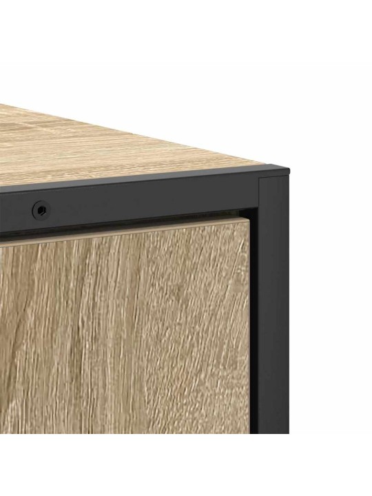Vannitoa mööbleset uksega 3 tk pruun 60 x 33 x 60 cm tehispuit