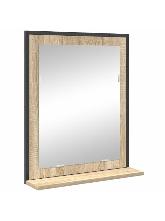 Vannitoa mööbleset uksega 3 tk pruun 60 x 33 x 60 cm tehispuit