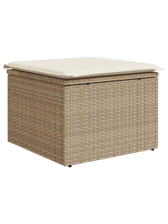 Aia diivanikomplekt 4 tk beež 55 x 55 x 37cm polürotang