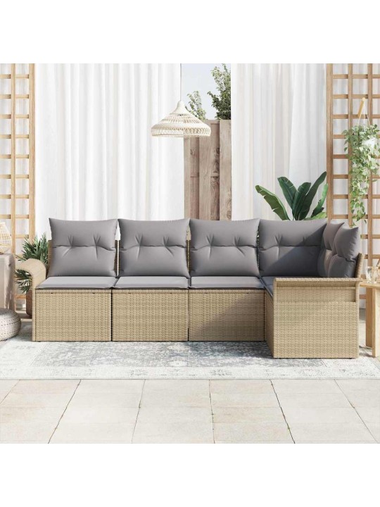 Aia diivanikomplekt 5 tk 242.5 x 132.5 x 85 cm polürooster