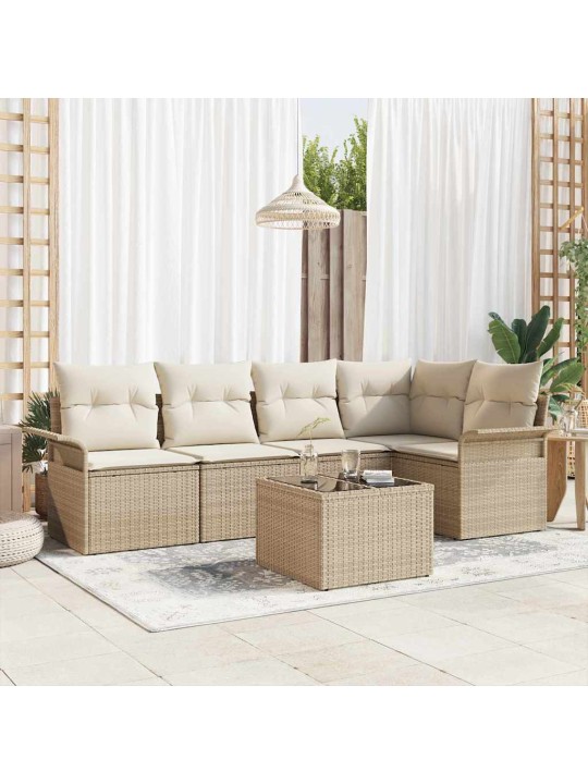 Aia diivanikomplekt 6 tk 242.5 x 132.5 x 85 cm polürooster