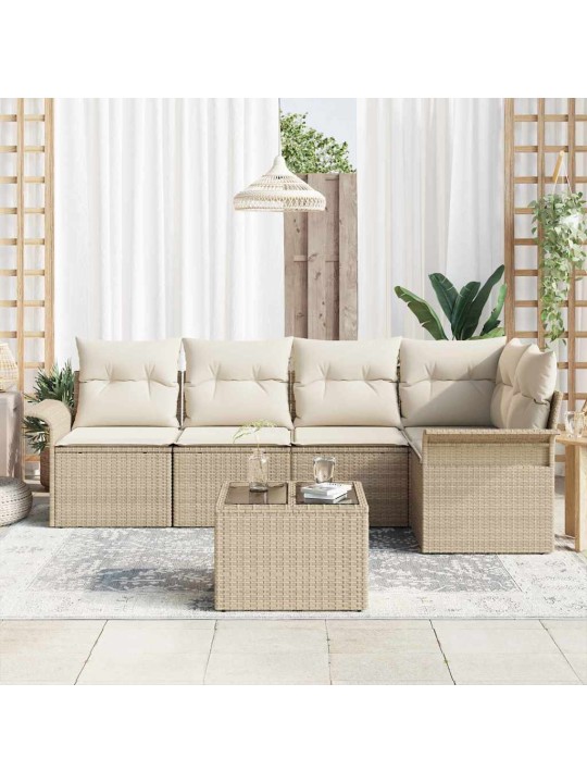 Aia diivanikomplekt 6 tk 242.5 x 132.5 x 85 cm polürooster