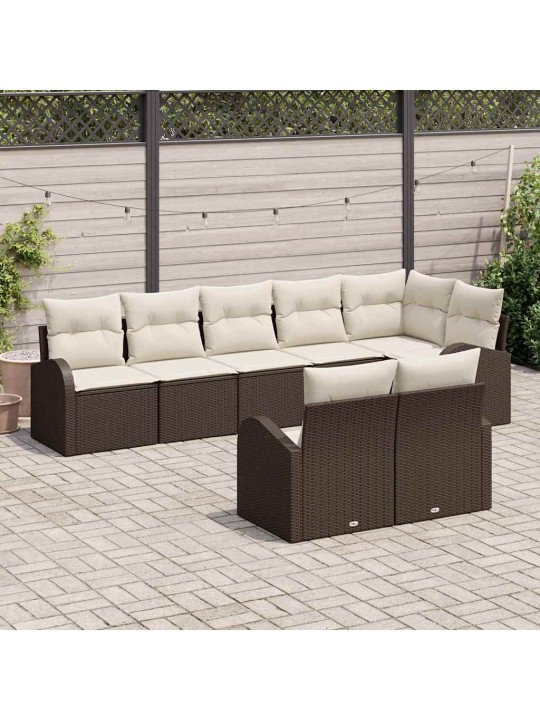 Aia diivanikomplekt padjaga 8 tk 289 x 124 x 85 cm polürooster