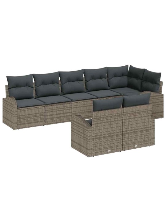 Aia diivanikomplekt padjaga 8 tk 289 x 124 x 85 cm polürooster