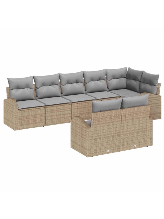 Aia diivanikomplekt padjaga 8 tk 289 x 124 x 85 cm polürooster