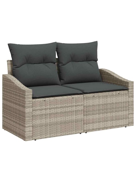 Aia diivanikomplekt padjaga 8 tk helehall 55 x 55 x 37 cm