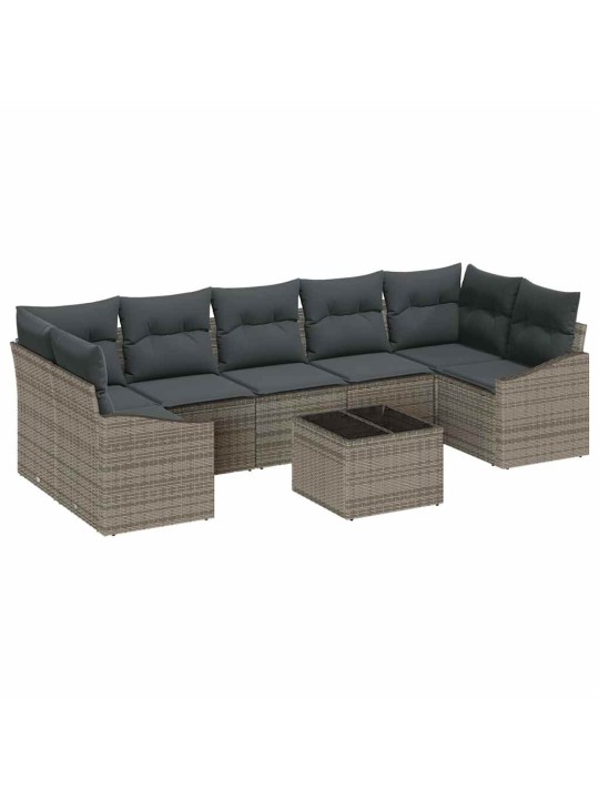 Aia diivanikomplekt padjaga padjaga 8 tk hall 55 x 55 x 37 cm
