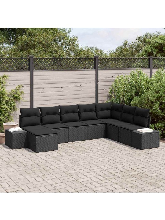 Aia diivanikomplekt padjaga 8 tk 319 x 209 x 85 cm polürooster