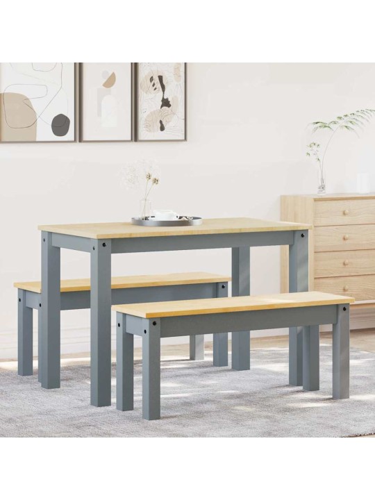 3-OSALINE SÖÖGILAUAKOMPLEKT "PANAMA", HALL MÄNNIPUIT