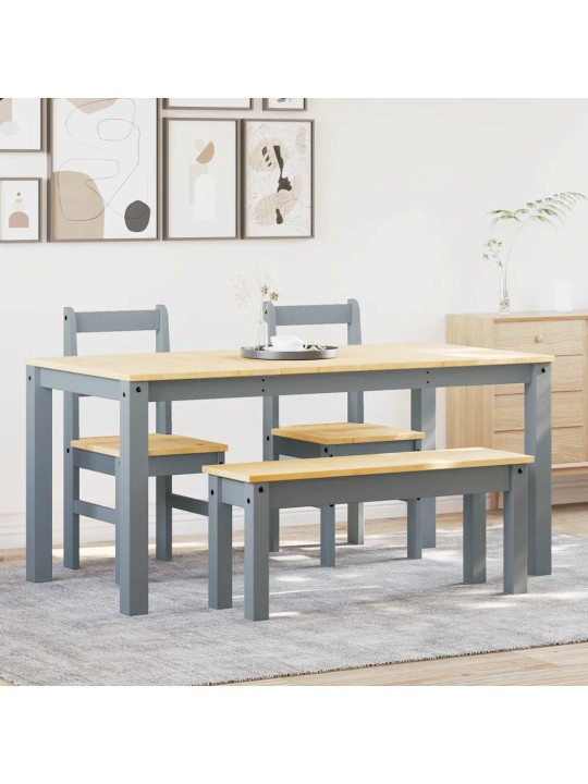 4-OSALINE SÖÖGILAUAKOMPLEKT "PANAMA", HALL MÄNNIPUIT