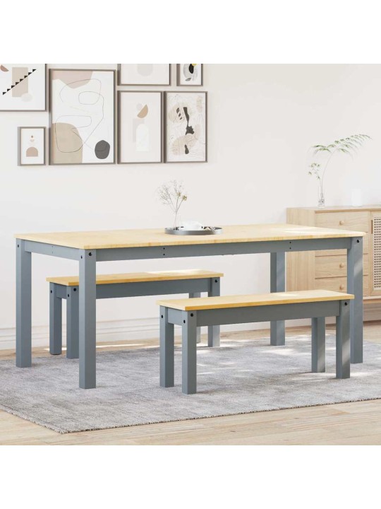 3-OSALINE SÖÖGILAUAKOMPLEKT "PANAMA", HALL MÄNNIPUIT