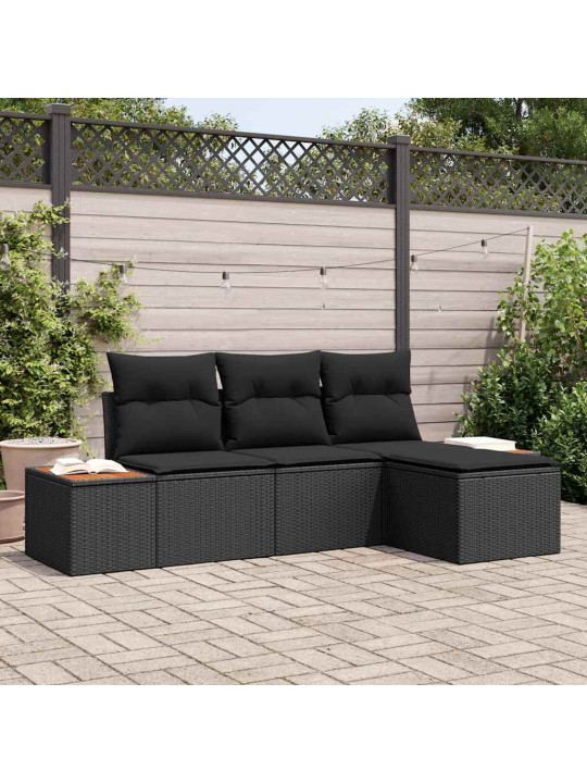 Padjaga reguleeritav 4 tk must 239 x 117 x 37 cm