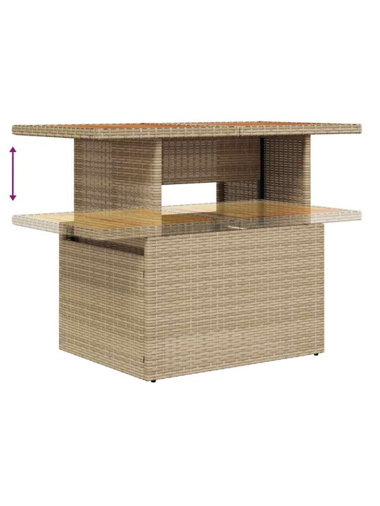 Aia diivanikomplekt padjaga 8 tk beez ja koor 100 x 55 x 73 cm