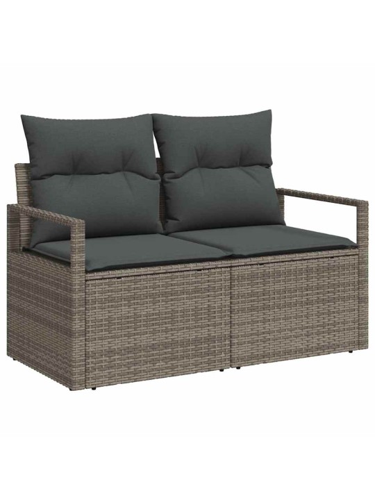 Aia söögilaudade komplekt 5 tk hall ja pruun 100 x 55 x 73 cm