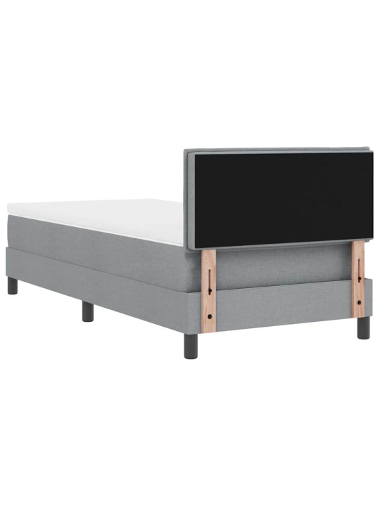 Kontinentaalvoodi madratsiga helehall 100 x 200 cm kangas
