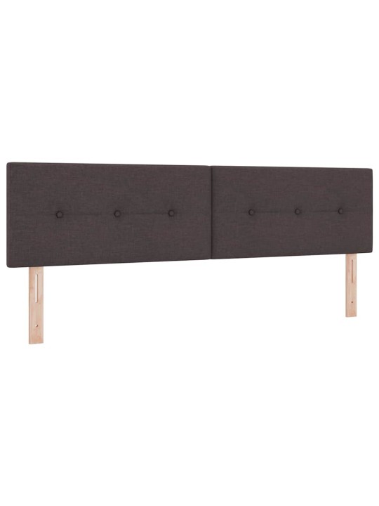 Kontinentaalvoodi madratsiga tume pruun 180 x 200 cm kangas