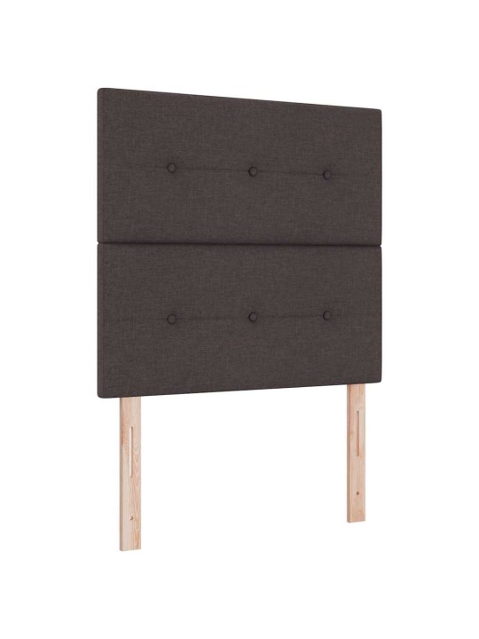 Kontinentaalvoodi madratsiga pruun 100 x 200 cm kangas