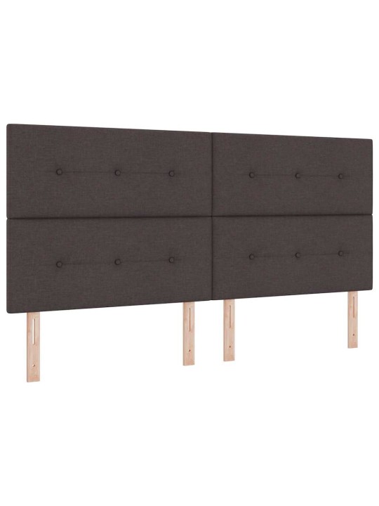 Kontinentaalvoodi madratsiga pruun 200 x 200 cm kangas