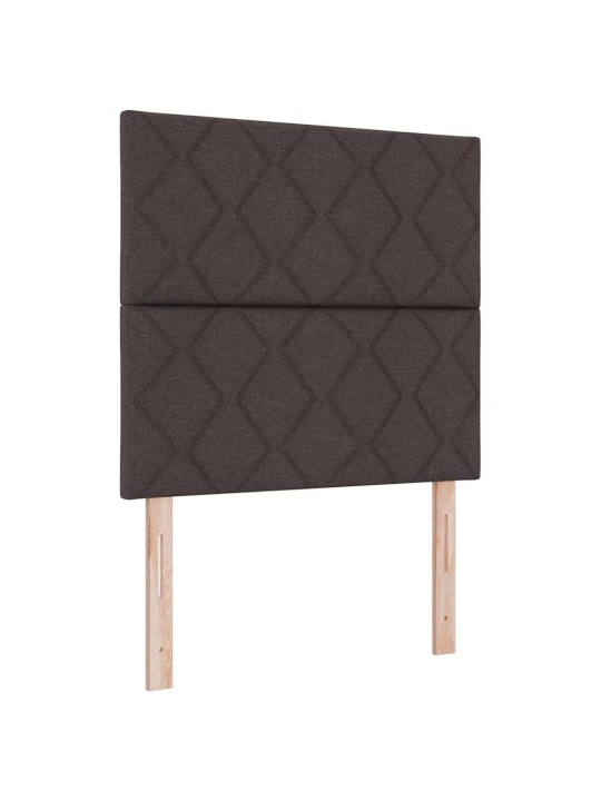 Kontinentaalvoodi madratsiga pruun 100 x 200 cm kangas
