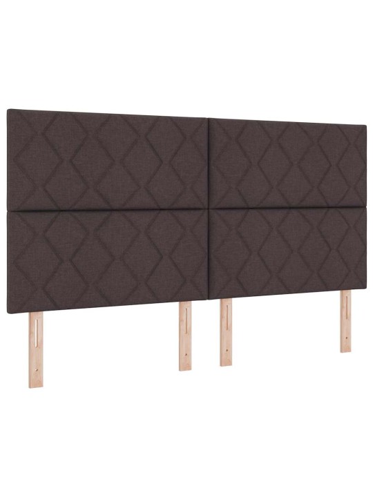 Kontinentaalvoodi madratsiga pruun 180 x 200 cm kangas